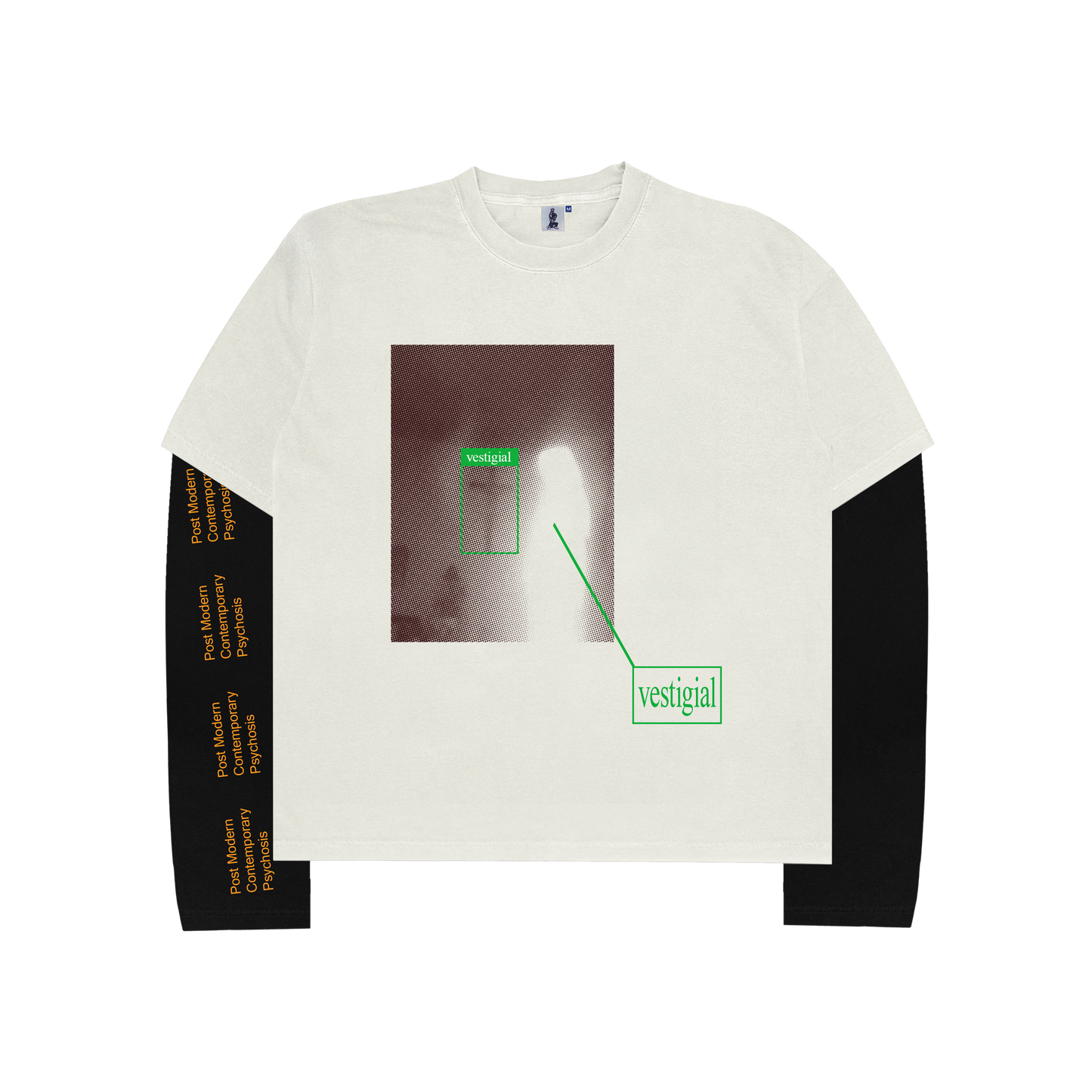 Angel Layered L/S Tee (White)
