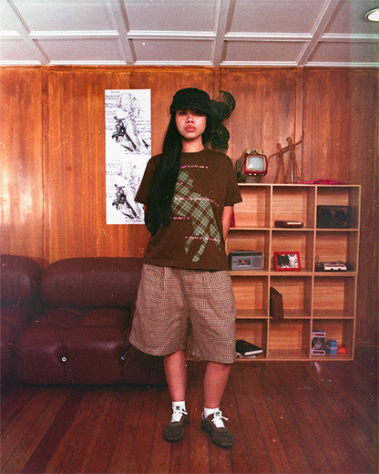 Horse Plaid [Brown]