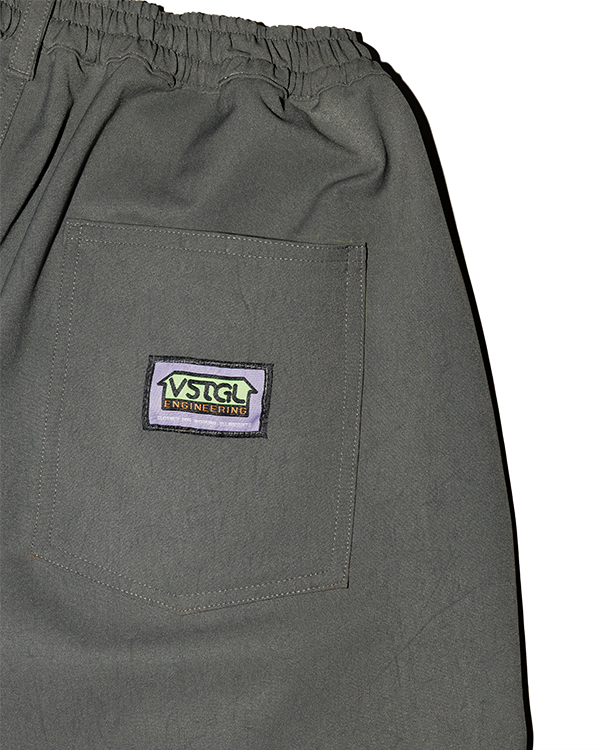 Terry Suit Trouser Shorts [Grey]