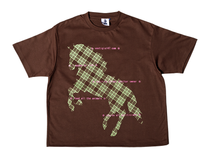Horse Plaid [Brown]
