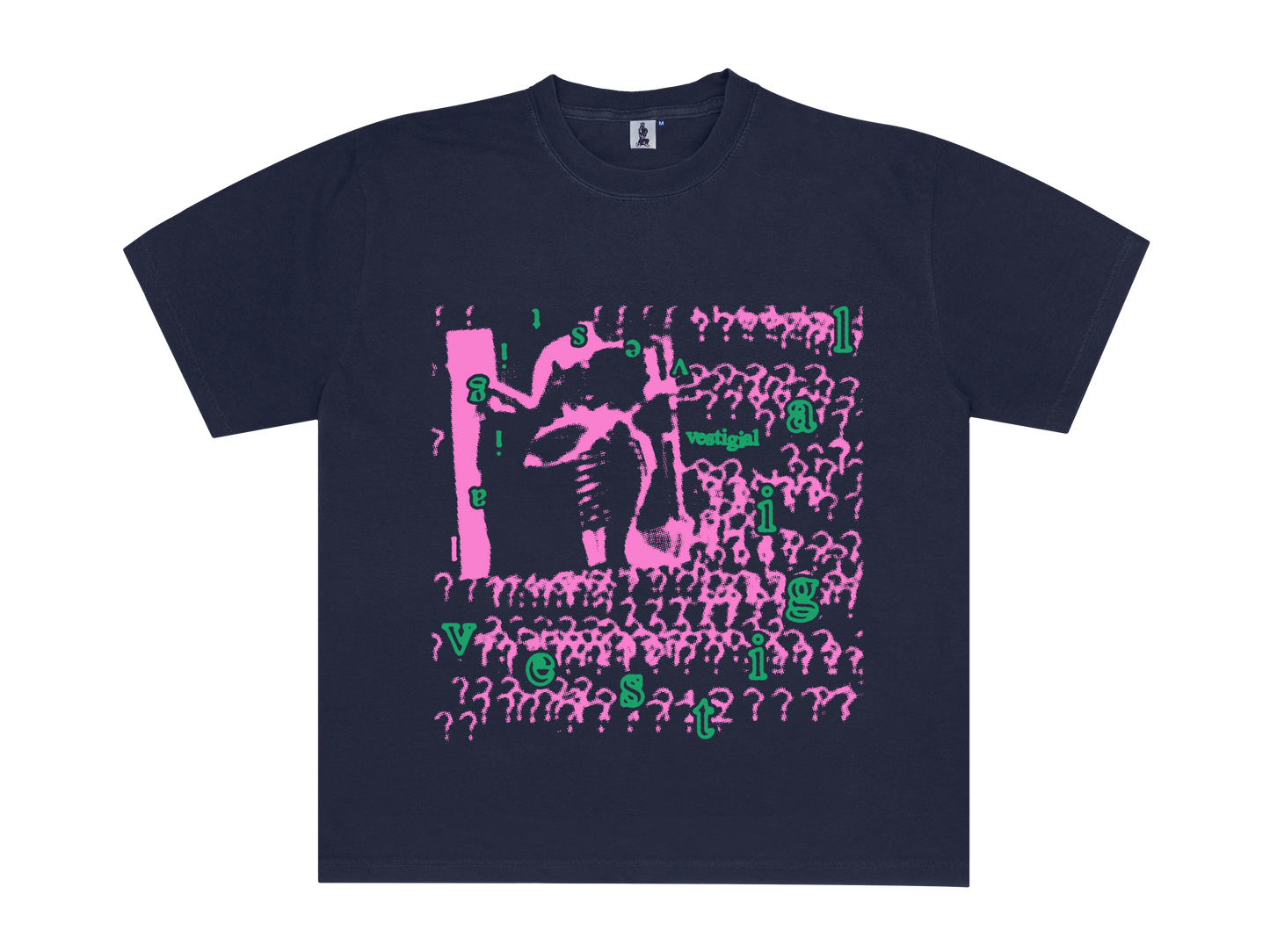 Scrabble Tee - Navy Blue [Classic]