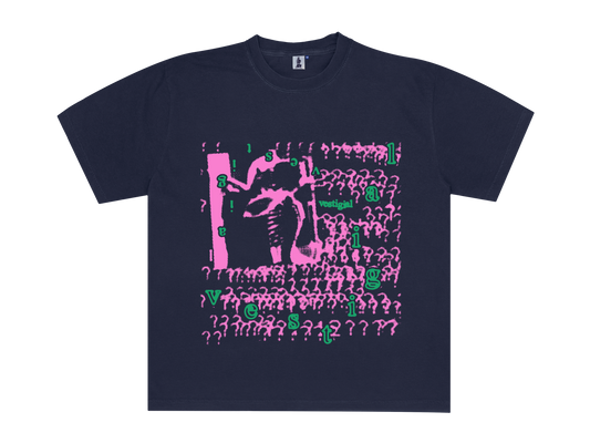 Scrabble Tee - Navy Blue [Classic]