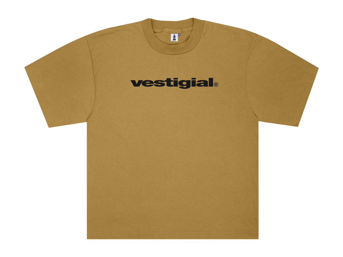 Phat Logo [Suede Tee] - Curry
