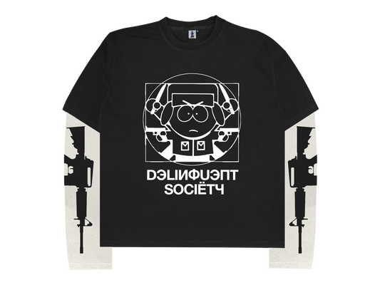 [Delinquent Society] Vitruvian Layered Tee