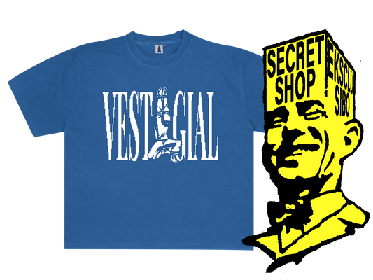 [S3CR3TSH0P] Obsolete Logo Tee - Blue