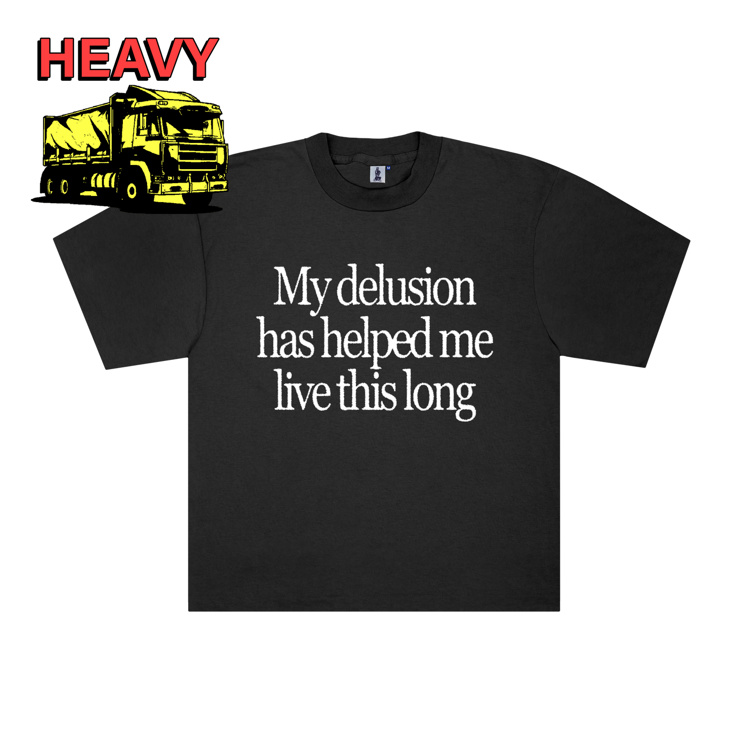 Delusion Tee [Heavy] - Black