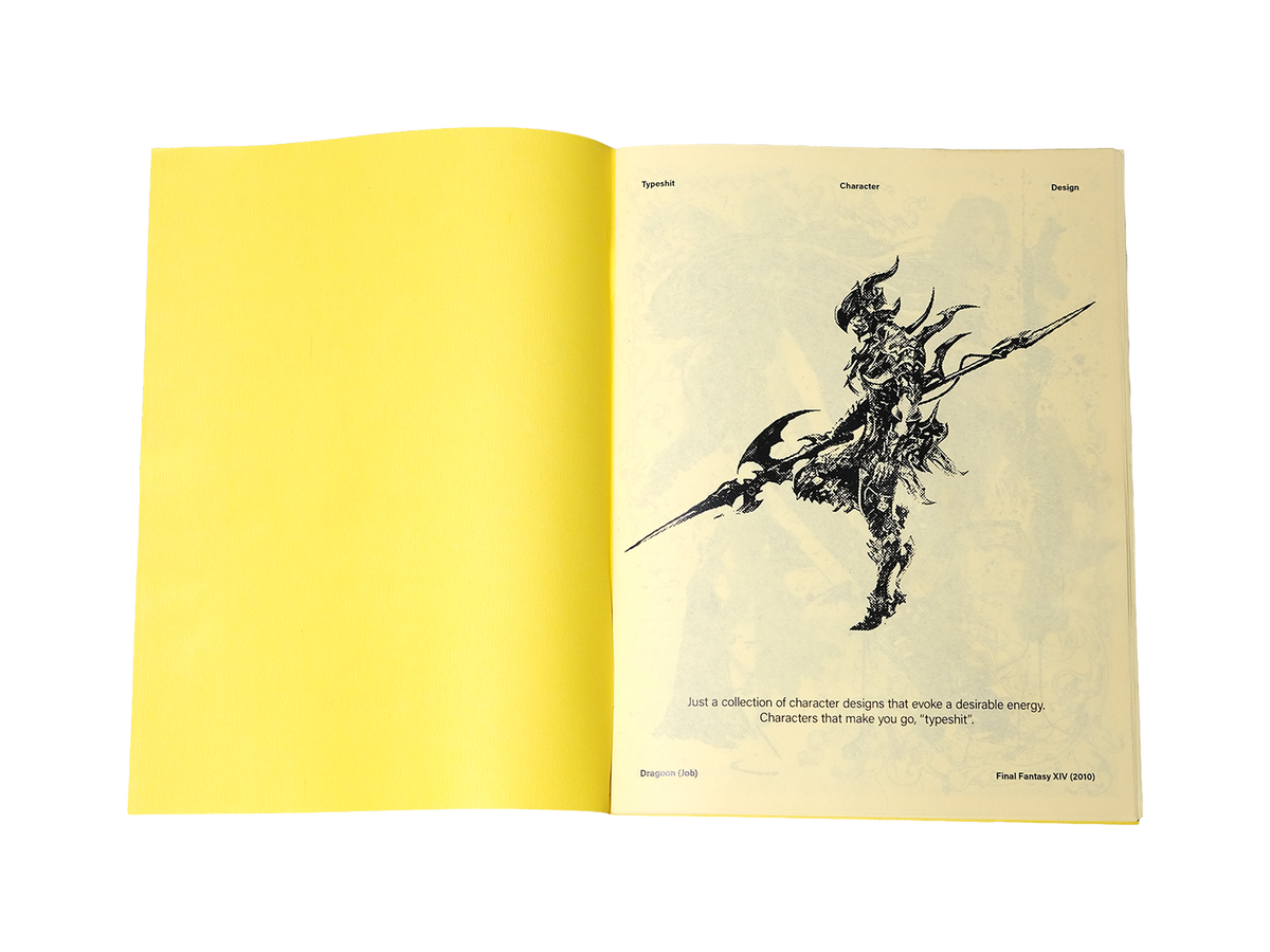 Typeshit Character Design Vol. 1
