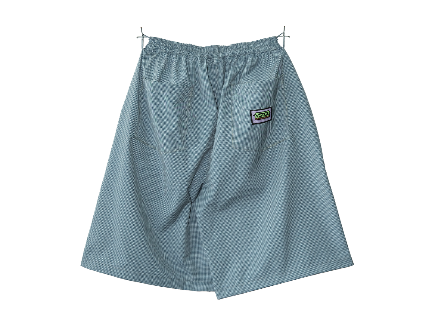 Square Cotton Long Trouser Shorts