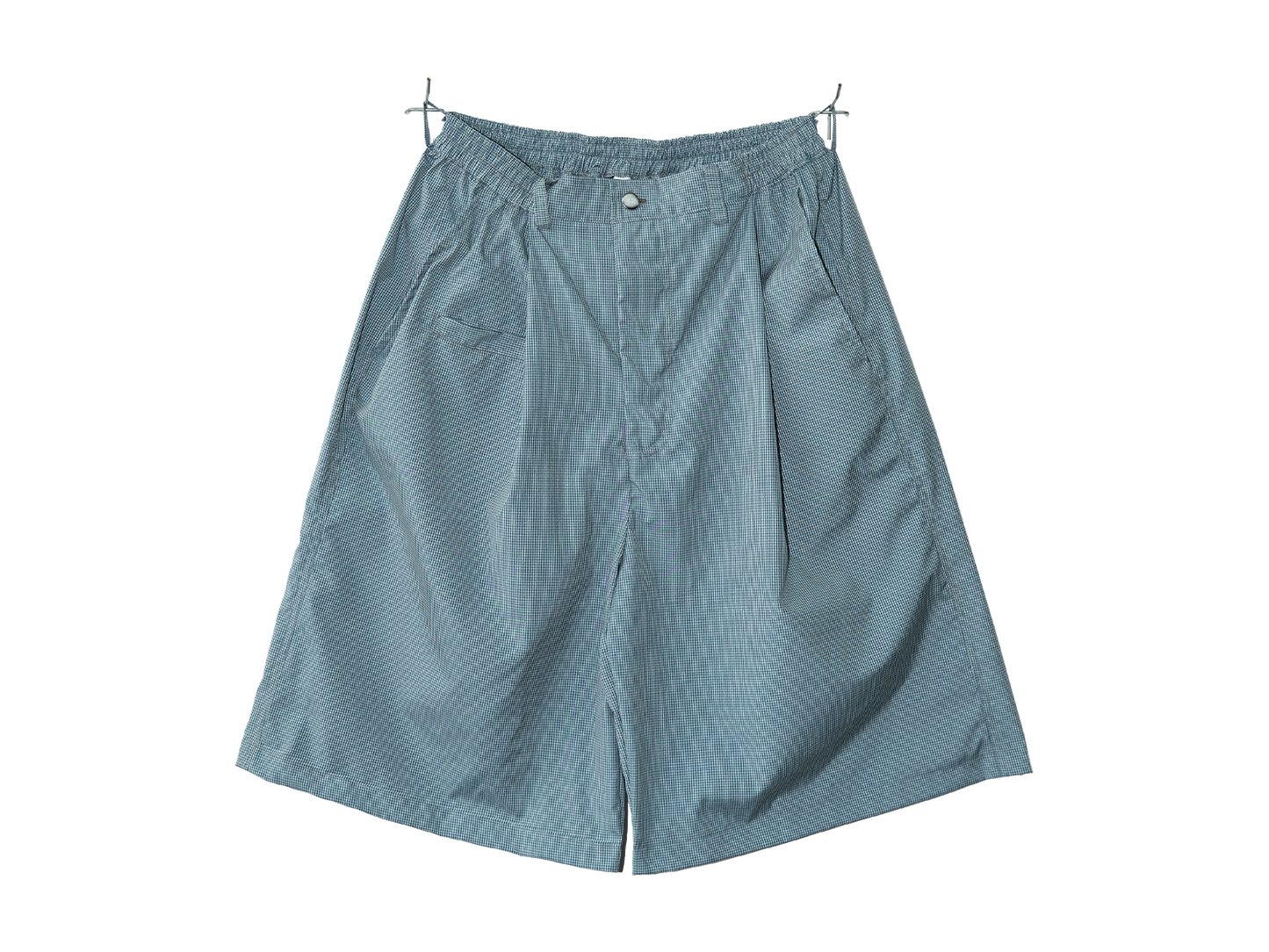 Square Cotton Long Trouser Shorts