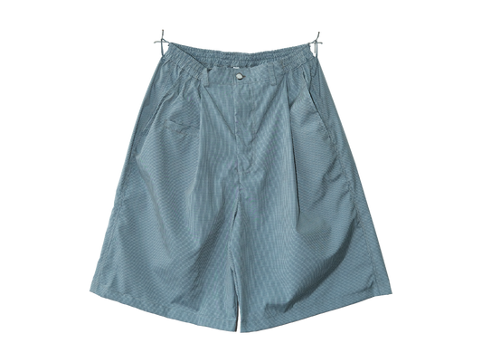 Square Cotton Long Trouser Shorts