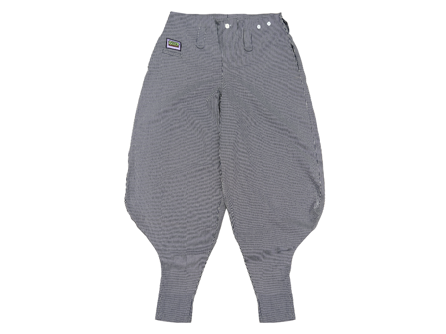 Striped Denim Tobi Pants