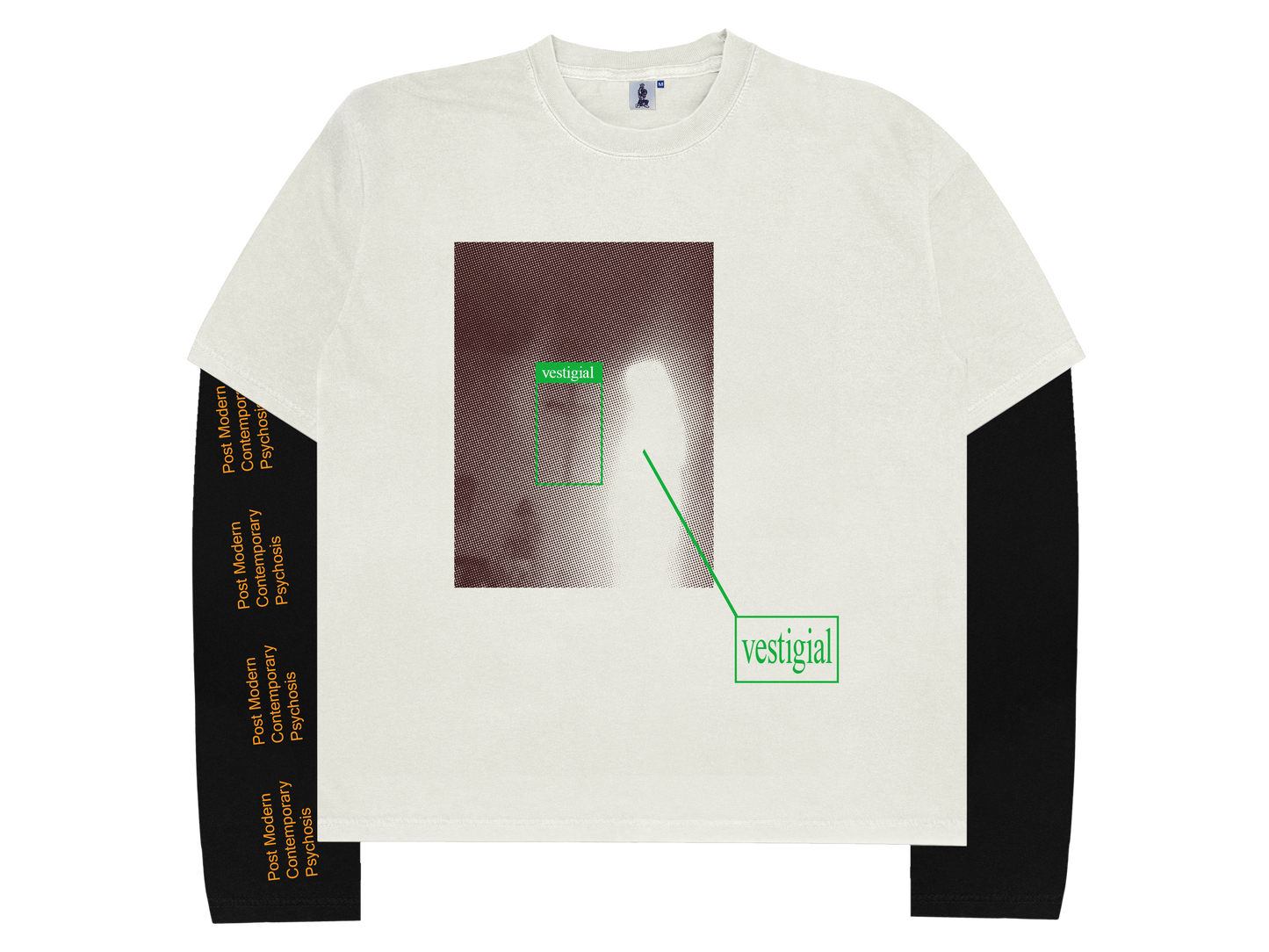 Angel Layered L/S Tee (White)