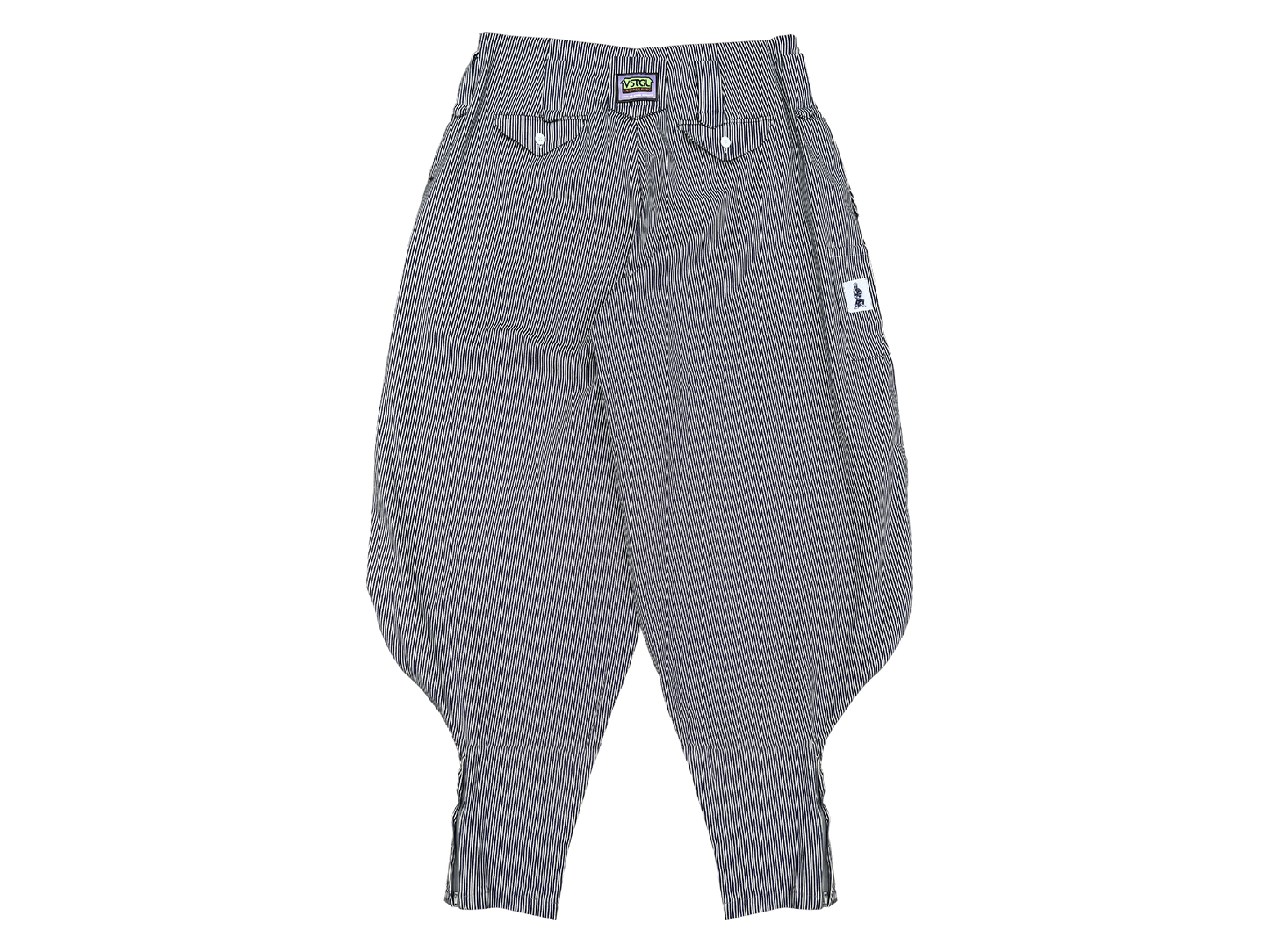 Striped Denim Tobi Pants