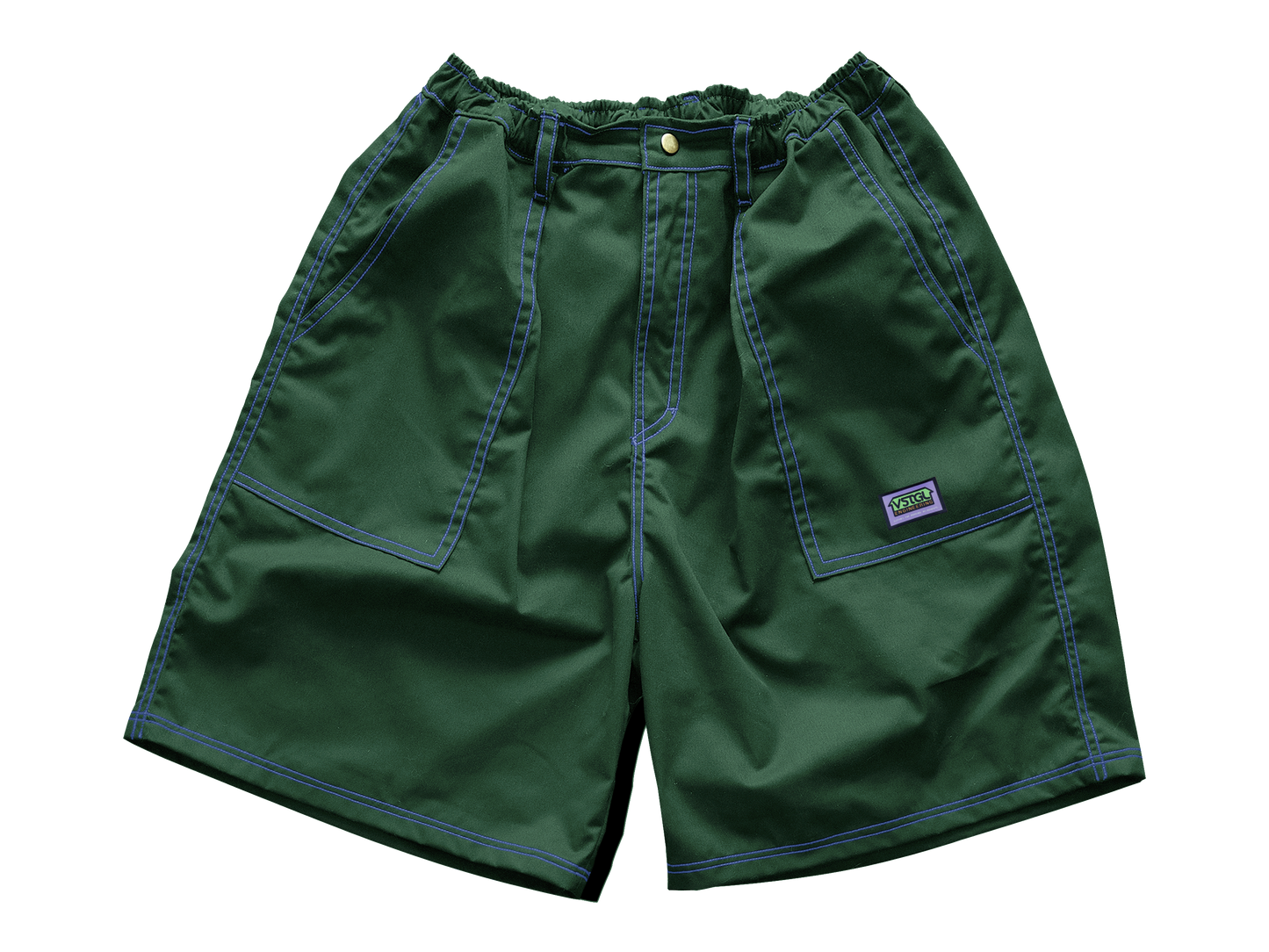 Errand Balloon Shorts - Green/Blue