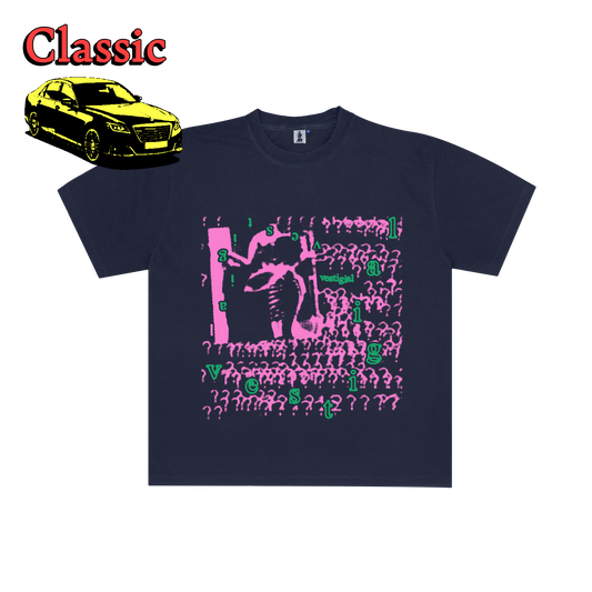 Scrabble Tee - Navy Blue [Classic]