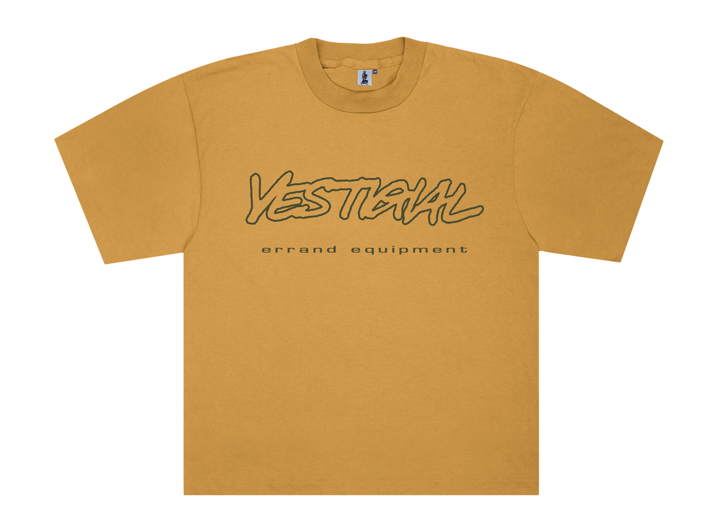 Errand Logo Tee [Suede] - Curry